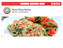 Tablet Screenshot of mariaperezmunoz.com